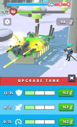 Tank Commander 3D: Army Rush!